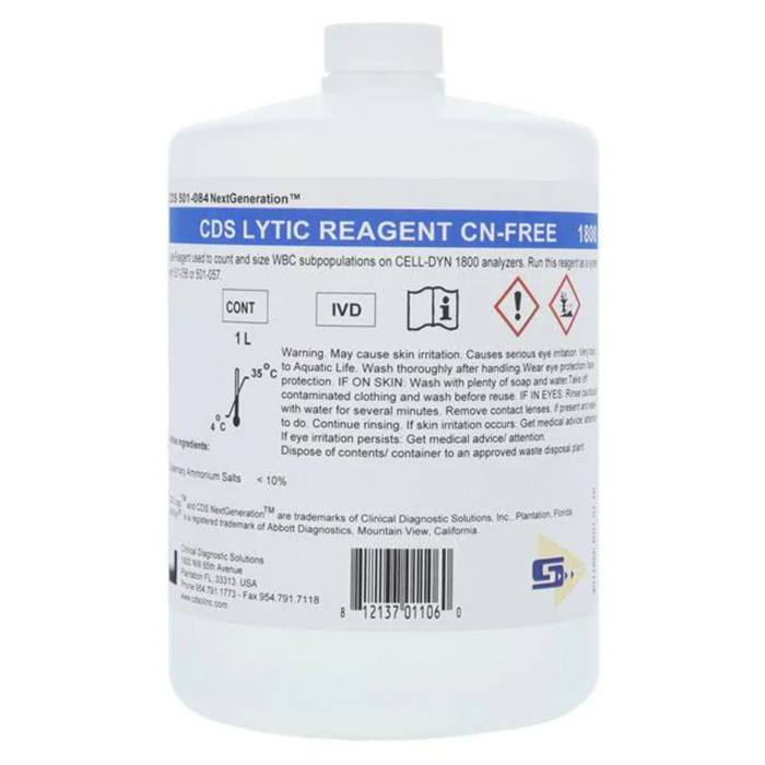 Clinical Diagnostic Solutions Clinical Diagnostic Solutions 501-084 Lytic Reagent Cyanide-Free 1 Supplies reLink Medical