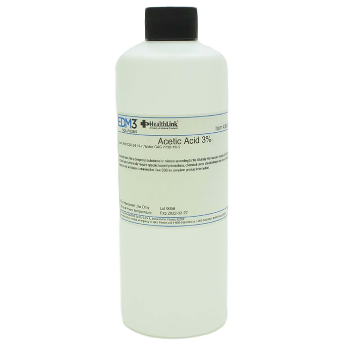 EDM3 Company LLC EDM3 Company LLC 400422 Acetic Acid 3% Gallon Supplies reLink Medical