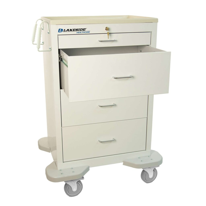 Lakeside Manufacturing, Inc. Lakeside Manufacturing Inc. C-430-K-1G Cart 4 Drawer Drawer Medical Furniture reLink Medical
