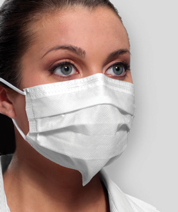 Crosstex International Crosstex International GPLUSWHSF ASTM Level 1 Earloop Mask White Supplies reLink Medical