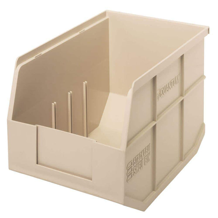 Quantum Medical Quantum Medical SSB423IV Stackable Shelf Bin 12" x 8.25" x 7" Supplies reLink Medical