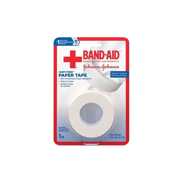 Kenvue Kenvue 116153 HURT-FREE Paper Tape 1" x 10 yds Non-Dispenser 6/pk Supplies reLink Medical