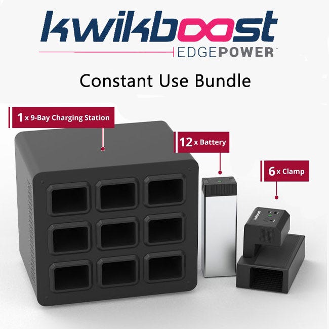 Luxor Luxor KBEP-12B6C9 Constant Use Bundle  Li-Ion Batteries Supplies reLink Medical