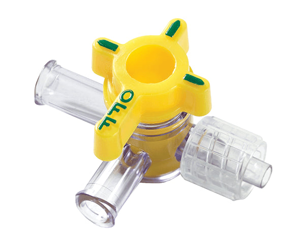ICU Medical ICU Medical MX934Z4LM HI-FLO Stopcock 4-Way 4-Gang Swivel Male Supplies reLink Medical
