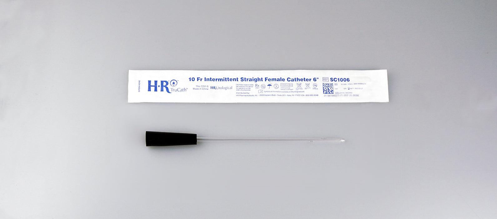 HR Healthcare HR Healthcare SC1006 TruCath Intermittent Straight Female Catheter Supplies reLink Medical