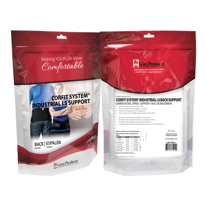 Core Products Core Products LSB-7000-1XL Corfit LS Support White X-Large 40 - Supplies reLink Medical