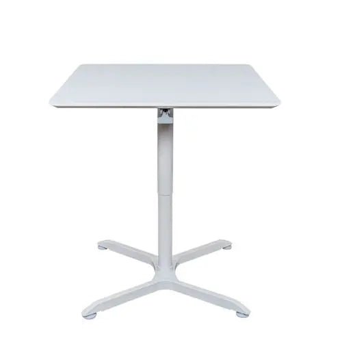 Luxor Luxor LX-PNADJ-32SQ Pneumatic Desk Square 32", Adj Ht Medical Furniture reLink Medical