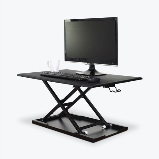 Luxor Luxor CVTR32-BK Pneumatic Adjustable Desktop Desk 32" Overall: 29" Supplies reLink Medical
