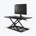 Luxor Luxor CVTR32-BK Pneumatic Adjustable Desktop Desk 32" Overall: 29" Supplies reLink Medical