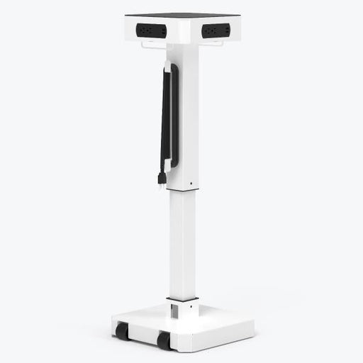 Luxor Luxor LUXPWR-WH Charging Tower 125V AC, USB, Adj Ht 26.5–40", White Medical Furniture reLink Medical