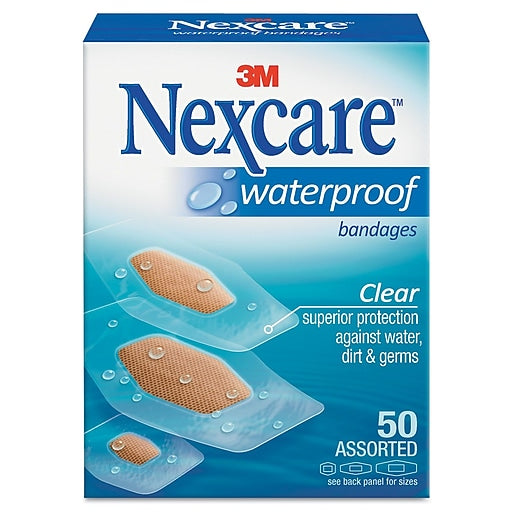 3M Personal Safety Division 3M Personal Safety Division 432-50-3 Nexcare Waterproof Bandages Supplies reLink Medical