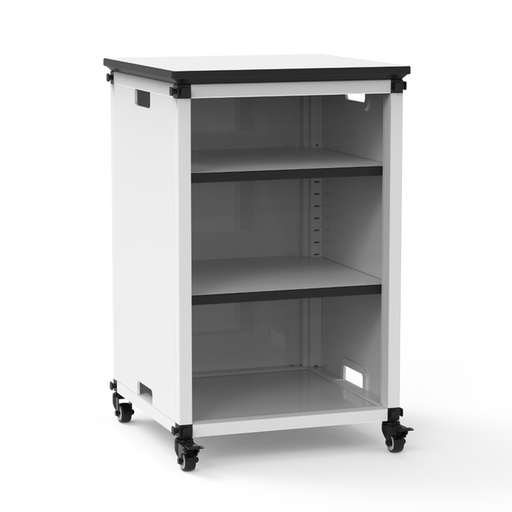 Luxor Luxor MBSCB07 Modular Classroom Bookshelf with Casters and Tabletop Medical Furniture reLink Medical