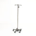 MidCentral Medical MidCentral Medical Stainless Steel 5-leg Space Saving IV Pole Medical Furniture reLink Medical