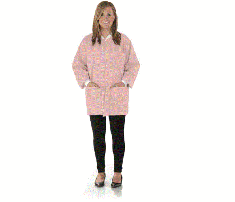 Medicom, Inc. Medicom Inc. 8108-D High Permance Lab Coat Pretty Pink X-Large Supplies reLink Medical