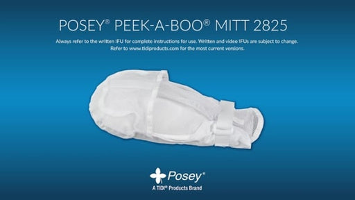 TIDI Products, LLC TIDI Products LLC 2825 Posey Peek-A-Boo Mitt Single Padded Adult Supplies reLink Medical