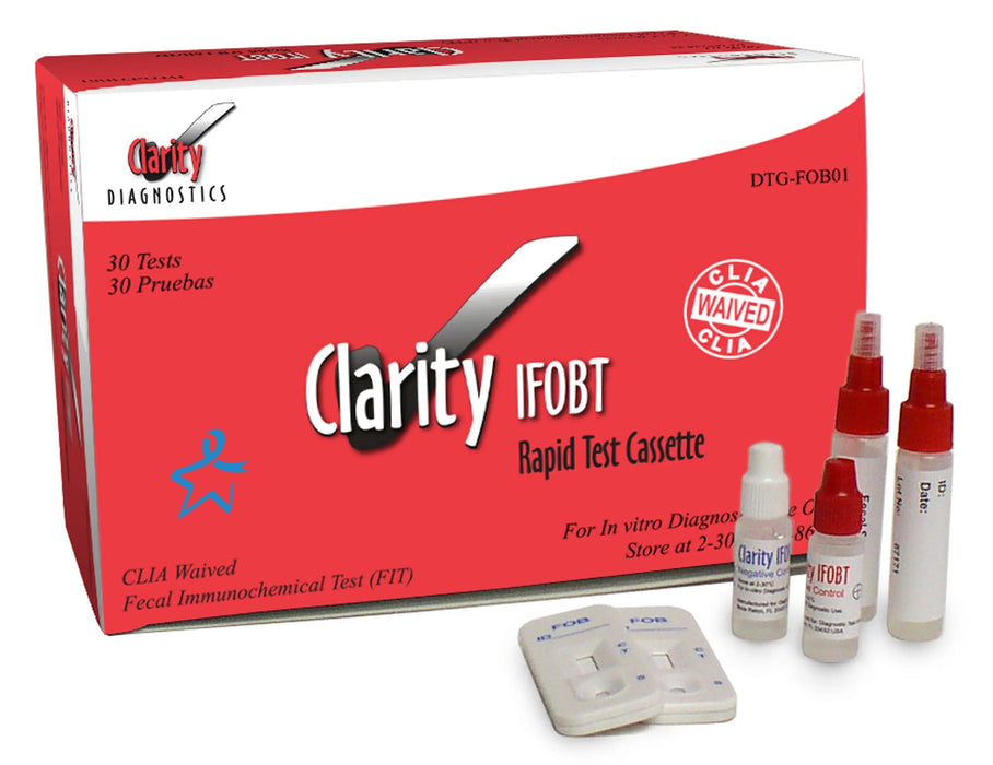 Clarity Diagnostics, LLC Clarity Diagnostics LLC DTG-FOBCTLS Clarity iFOB Controls Supplies reLink Medical