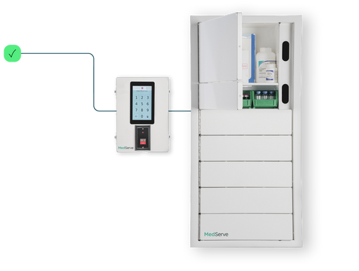MedServe MedServe H-01 Control Access  MedServe's FLEX and XL Cabinets 2 Medical Furniture reLink Medical