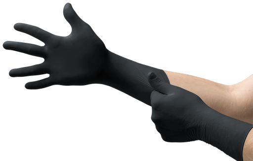 Ansell Ansell 93862100 XTRA Laboratory Gloves PF Nitrile Textured Black Supplies reLink Medical