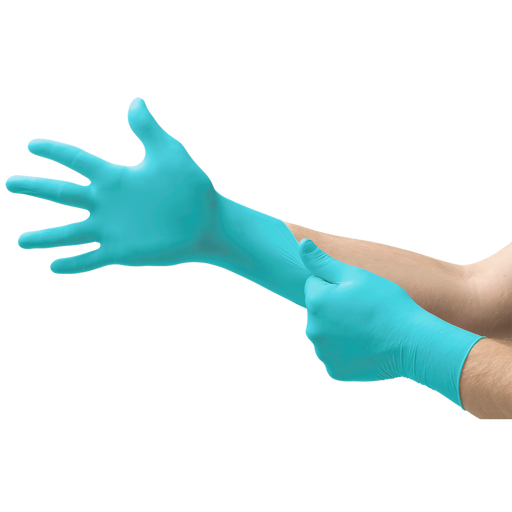 Ansell Ansell N961 Aloe Sense N96 Glove Nitrile Small Powder-Free Teal Supplies reLink Medical