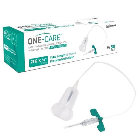 MediVena MediVena 5052-H ERGO-SHIELD Safety Blood Collection Winged Sets 21G Supplies reLink Medical