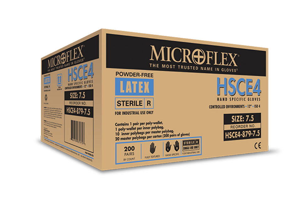 Ansell Ansell HSCE4-879-6 Exam Gloves CleanRoom Class 10Sterile Latex Supplies reLink Medical