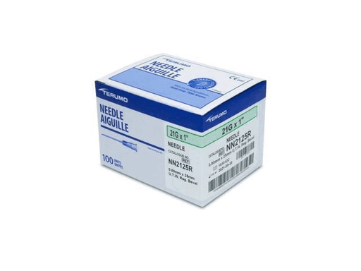 Terumo Medical Corp. Terumo Medical Corp. NN2125R Thin Wall Needle 20G x 1"  100/bx 10 Supplies reLink Medical