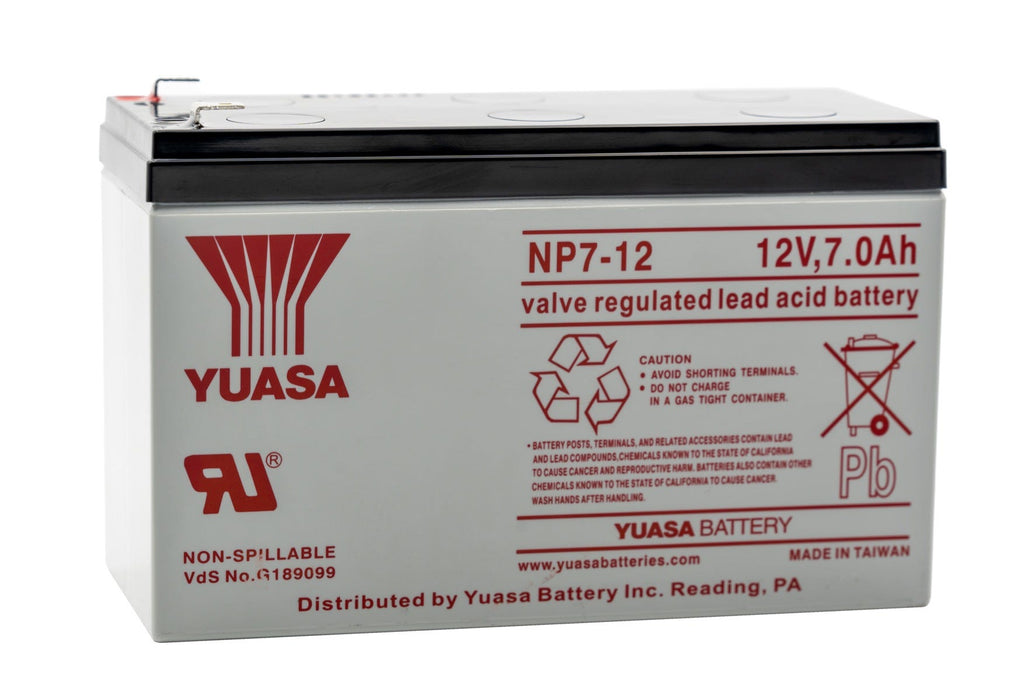 Yuasa 12 Volt 7.0Ah SLA Battery