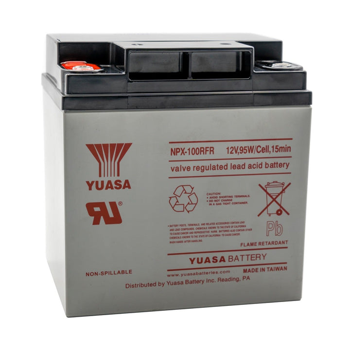 Yuasa NPX-100RFR 12 Volt 28.0Ah SLA-Receptacle Battery