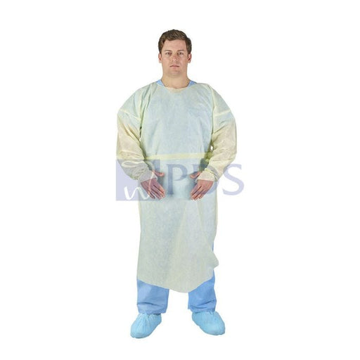 O&M Halyard O&M Halyard 43007 BASIC Over-the-Head Isolation Gown Tri-Layer Supplies reLink Medical