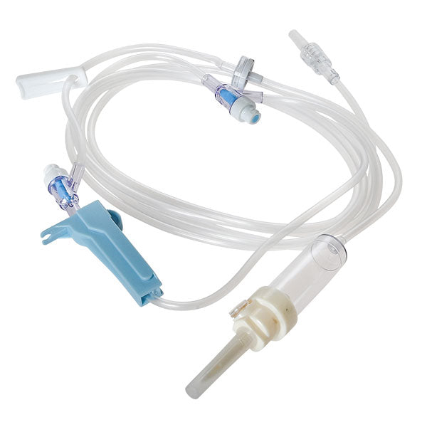 Amsino International, Inc. Amsino AS3110A Adult Primary Piggyback IV Set 15 Supplies reLink Medical