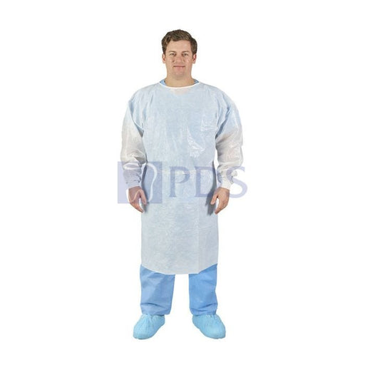 O&M Halyard O&M Halyard 47002 Gown Poly-Coated Fluid Resistant White X-Large Supplies reLink Medical