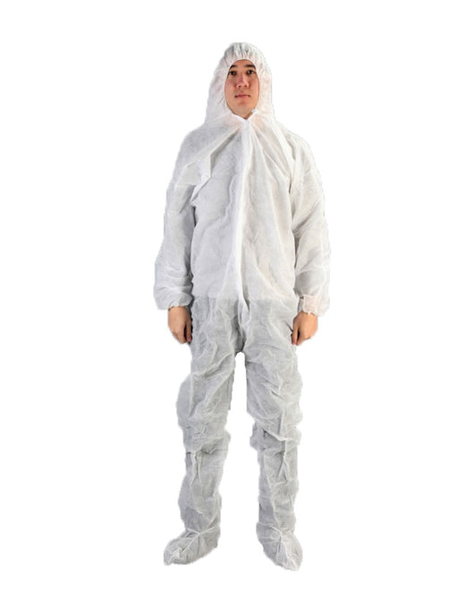 ASP Global ASP Global 17405M Coveralls Disposable with Hood Booties Elastic Supplies reLink Medical