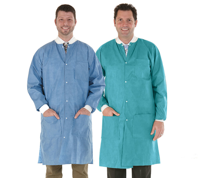 Medicom, Inc. Medicom Inc. 8107-B High Permance Lab Coat Deep Blue Medium Supplies reLink Medical