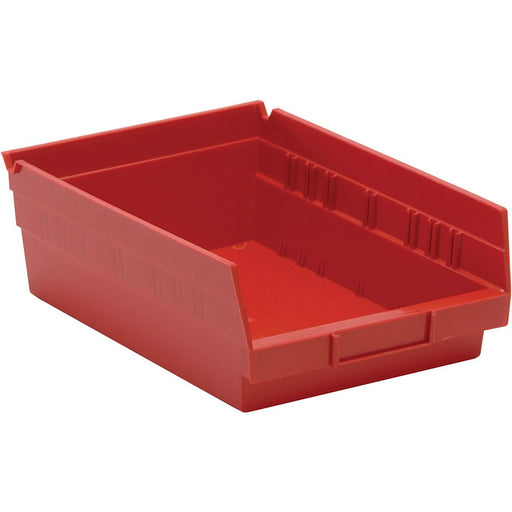 Quantum Medical Quantum Medical QSB107RD Shelf Bin 11 5/8" x 8 3/8" x 4" Red Supplies reLink Medical