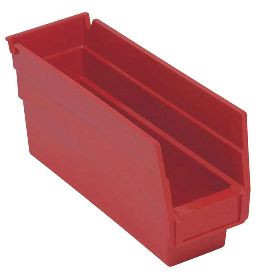 Quantum Medical Quantum Medical QSB100RD Shelf Bin 11 5/8" x 2.75" x 4" Red Supplies reLink Medical