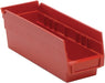 Quantum Medical Quantum Medical QSB101RD Shelf Bin 11 5/8" x 4 1/8" x 4" Red Supplies reLink Medical