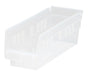 Quantum Medical Quantum Medical QSB101CL Shelf Bin 11 5/8" x 4 1/8" x 4" Clear Supplies reLink Medical