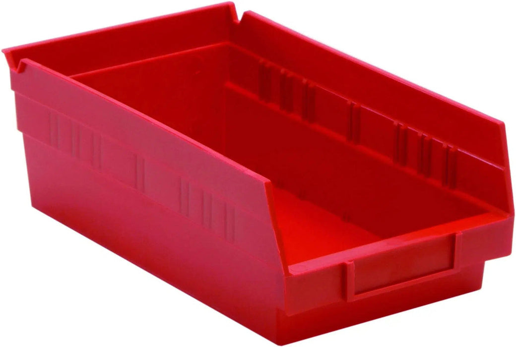 Quantum Medical Quantum Medical QSB102RD Shelf Bin 11 5/8" x 6 5/8" x 4" Red Supplies reLink Medical