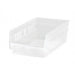 Quantum Medical Quantum Medical QSB102CL Shelf Bin 11 5/8" x 6 5/8" x 4" Clear Supplies reLink Medical