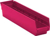 Quantum Medical Quantum Medical QSB103PK Shelf Bin 17 7/8" x 4 1/8" x 4" Pink Supplies reLink Medical