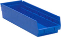 Quantum Medical Quantum Medical QSB104BL Shelf Bin 17 7/8" x 6 5/8" x 4" Blue Supplies reLink Medical
