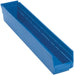 Quantum Medical Quantum Medical QSB105BL Shelf Bin 23 5/8" x 4 1/8" x 4" Blue Supplies reLink Medical