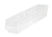 Quantum Medical Quantum Medical QSB105CL Shelf Bin 23 5/8" x 4 1/8" x 4" Clear Supplies reLink Medical