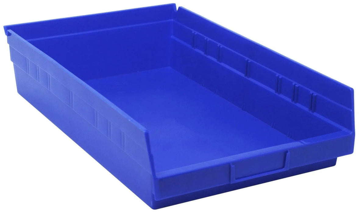 Quantum Medical Quantum Medical QSB110BL Shelf Bin 17 7/8" x 11 1/8" x 4" Blue Supplies reLink Medical
