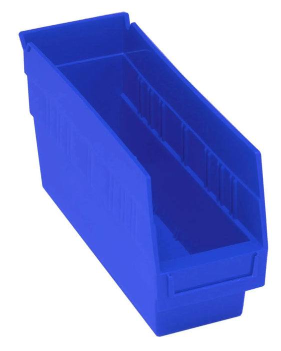 Quantum Medical Quantum Medical QSB201BL Shelf Bin 11 5/8" x 4 1/8" x 6" Blue Supplies reLink Medical
