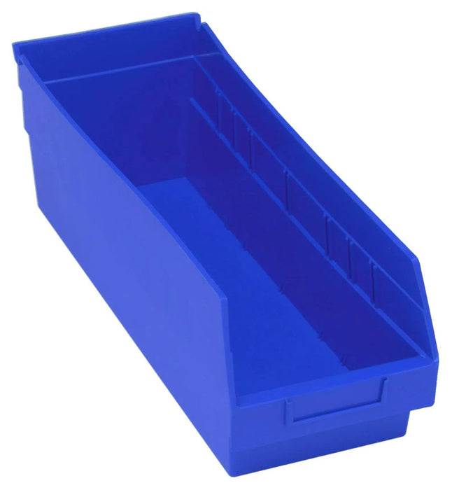 Quantum Medical Quantum Medical QSB204BL Shelf Bin 17 7/8" x 6 5/8" x 6" Blue Supplies reLink Medical