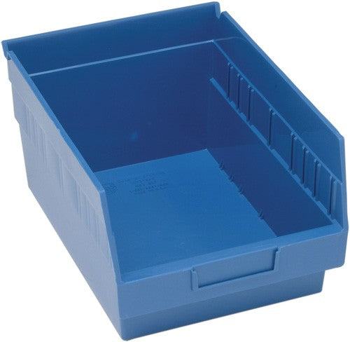 Quantum Medical Quantum Medical QSB207CL Shelf Bin 11 5/8" x 8 3/8" x 6" Clear Supplies reLink Medical