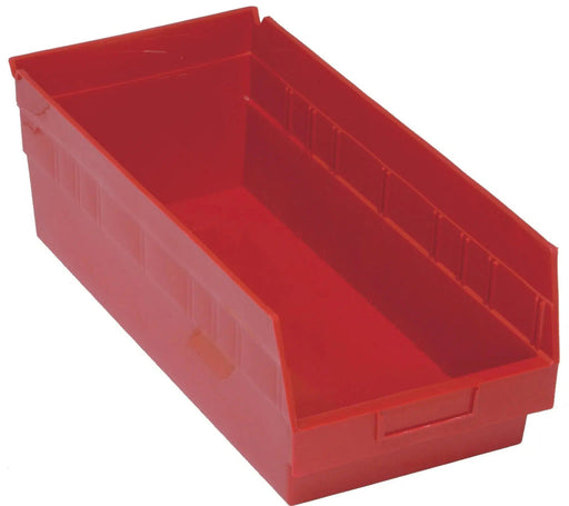 Quantum Medical Quantum Medical QSB208RD Shelf Bin 17 7/8" x 8 3/8" x 6" Red Supplies reLink Medical