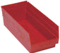 Quantum Medical Quantum Medical QSB208RD Shelf Bin 17 7/8" x 8 3/8" x 6" Red Supplies reLink Medical