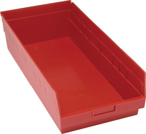 Quantum Medical Quantum Medical QSB216RD Shelf Bin 23 5/8" x 11 1/8" x 6" Red Supplies reLink Medical